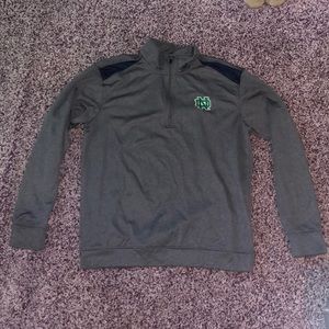 Norte Dame Quarterzip